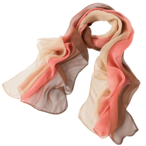 Peach - Multi Chiffon