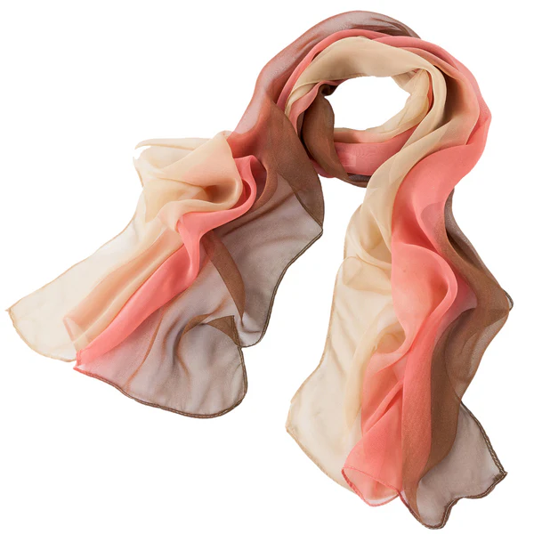 Peach - Multi Chiffon
