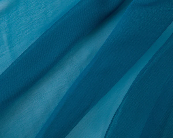 Turquoise - Plain Chiffon - Image 2