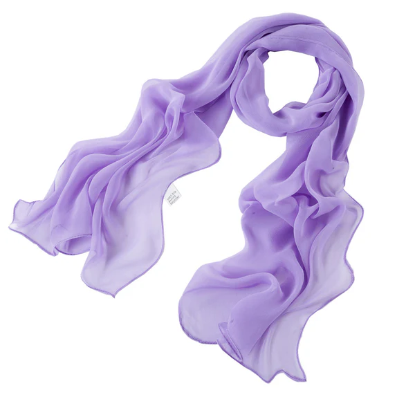 Violet - Plain Chiffon