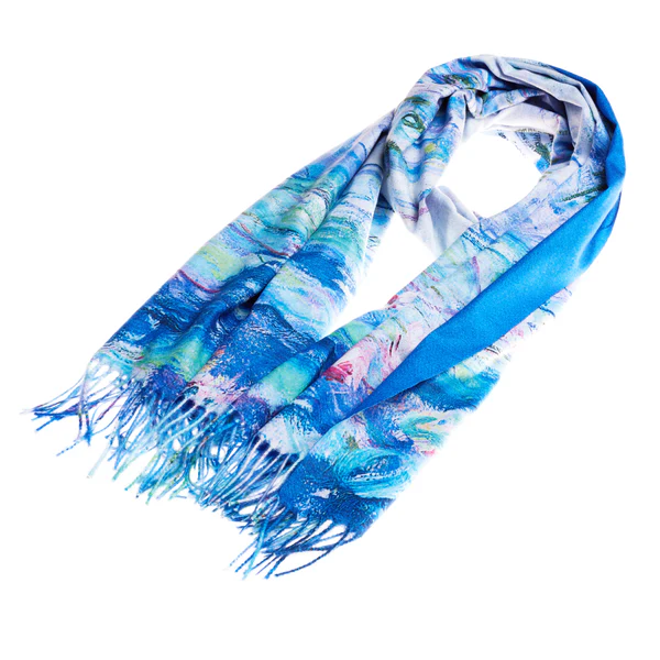 Claude Monet Water Lilies - Art Pashmina - Image 2
