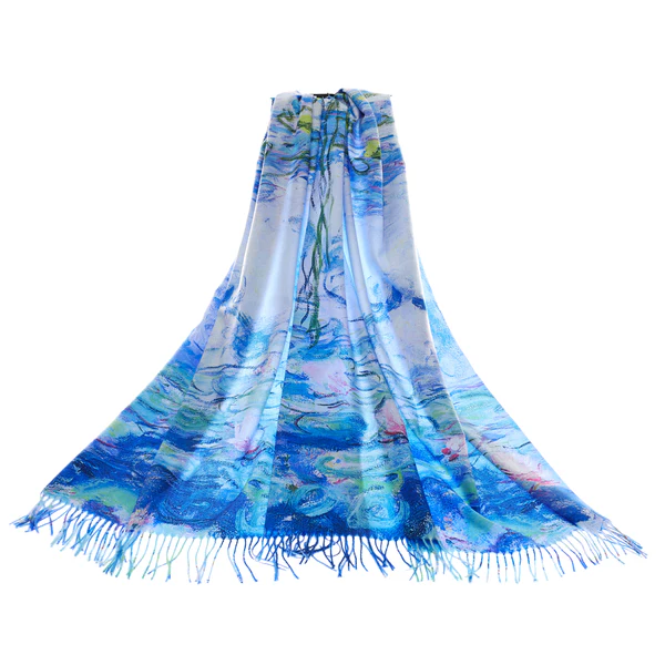Claude Monet Water Lilies - Art Pashmina