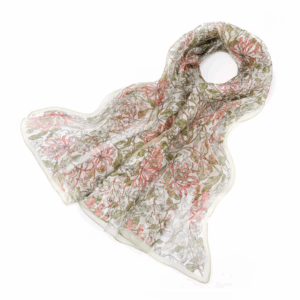 May Morris Honeysuckle - 100% Pure Silk Scarf