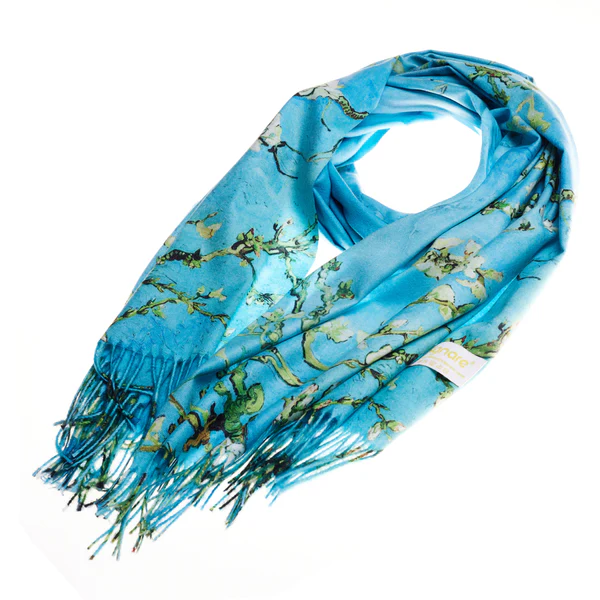 Van Gogh Almond Blossom - Art Pashmina - Image 2
