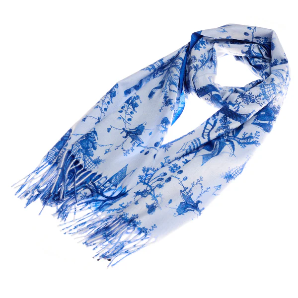The British Museum Chinoiserie - Art Pashmina - Image 2