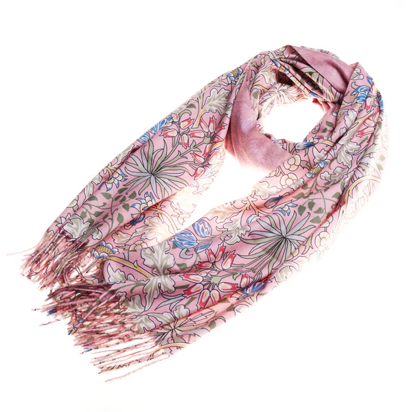 William Morris Hyacinth - Art Pashmina - Image 2