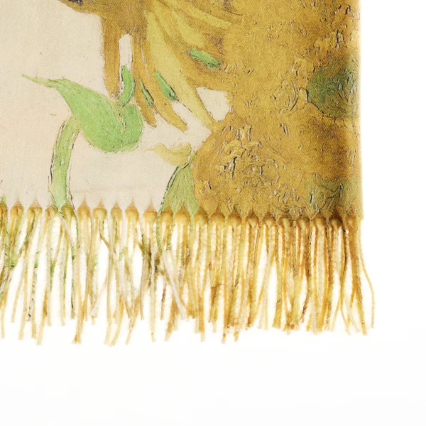 Van Gogh Sunflowers - Art Pashmina - Image 4