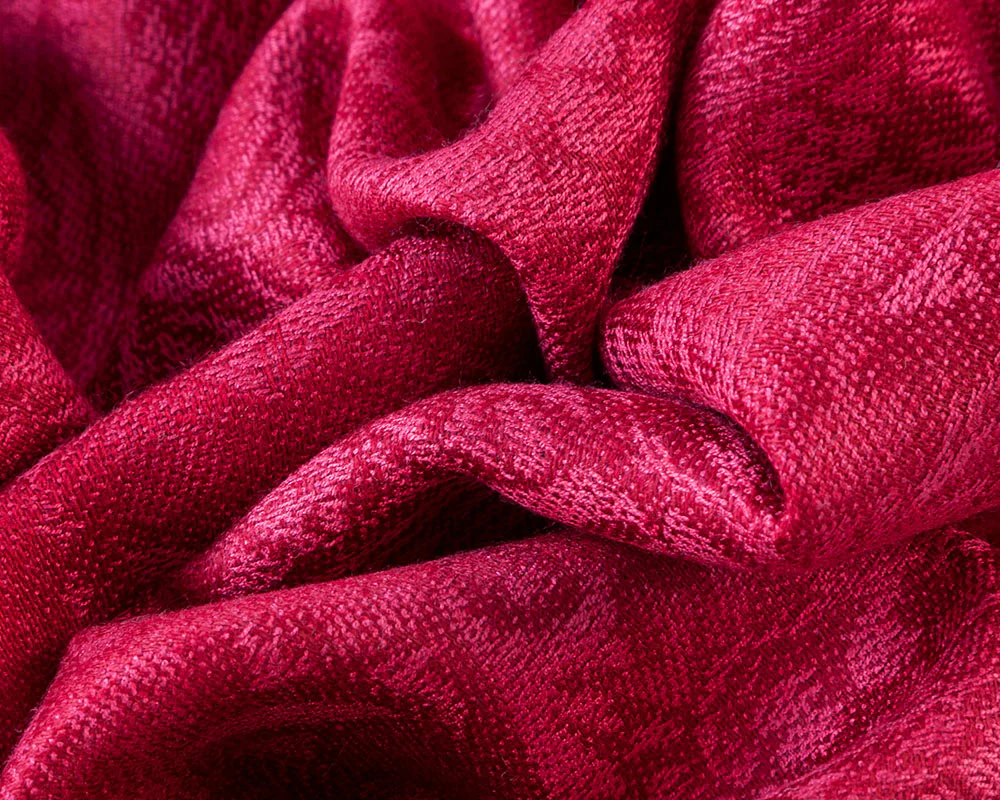 Red - Pashmina - Image 4
