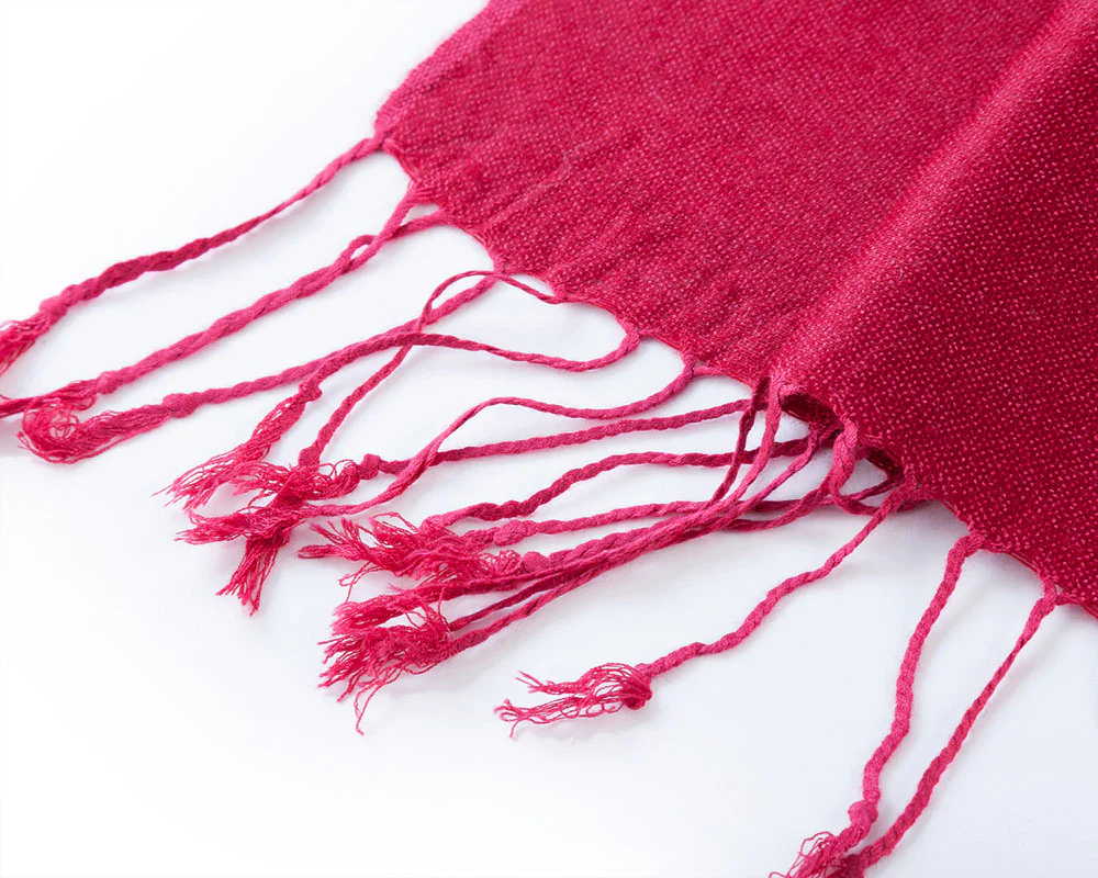 Red - Pashmina - Image 5