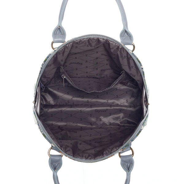 V&A Licensed Strawberry Thief Grey - Convertible Bag - Image 4