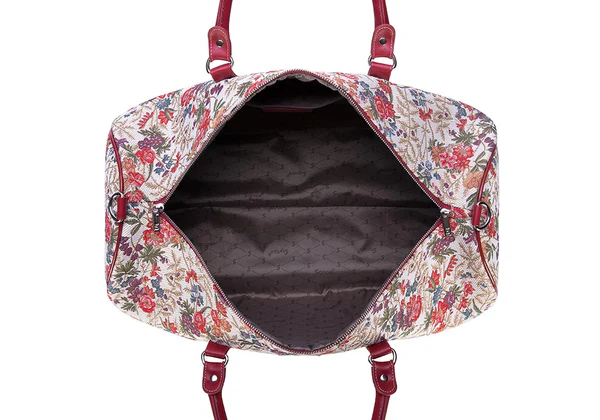 V&A Licensed Flower Meadow - Big Holdall - Image 8