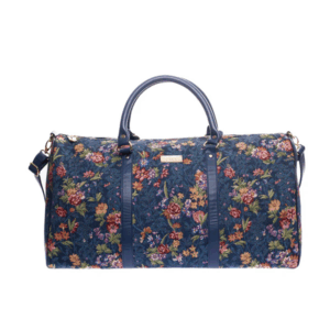 V&A Licensed Flower Meadow Blue - Big Holdall
