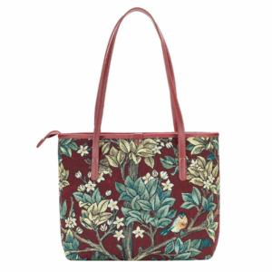 William Morris Tree of Life Red - College Bag