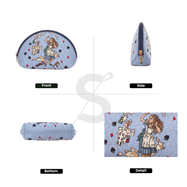 Alice in Wonderland Nothing but Cards - Cosmetic Bag - Image 5