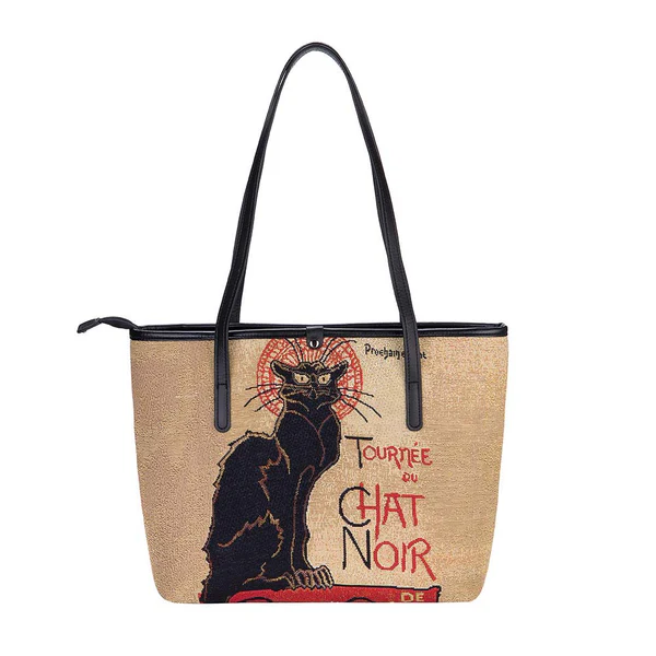Steinlen Tournée du Chat Noir - College Bag - Image 2