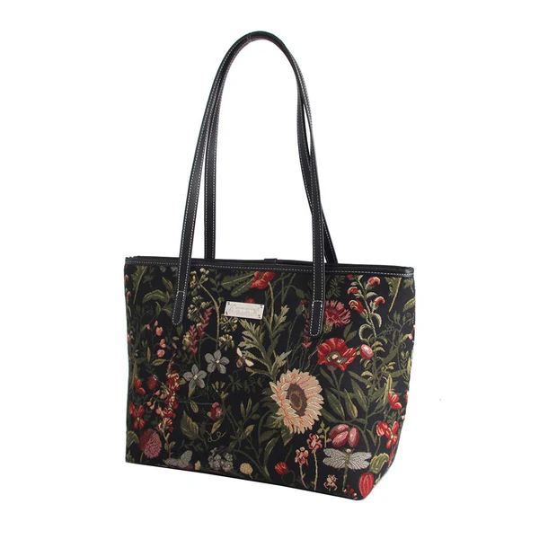 Morning Garden Black - College Bag - Image 4
