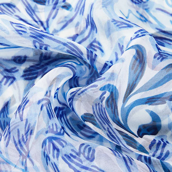 William Morris Willow Bough - 100% Pure Silk Scarf - Image 3