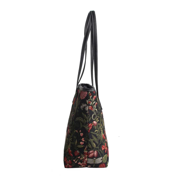 Morning Garden Black - College Bag - Image 6