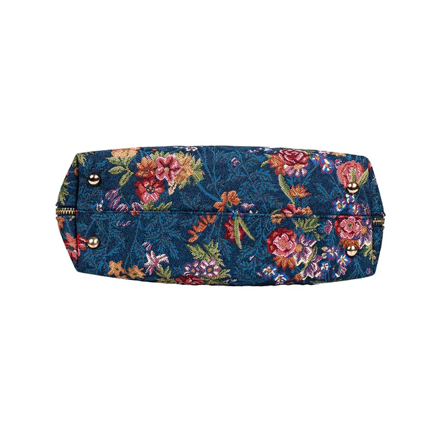 V&A Licensed Flower Meadow Blue - Convertible Bag - Image 4