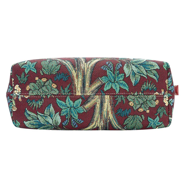 William Morris Tree of Life Red - College Bag - Image 6