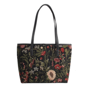 Morning Garden Black - College Bag