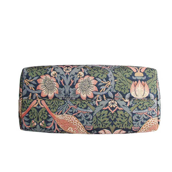 William Morris Strawberry Thief Blue - College Bag - Image 5