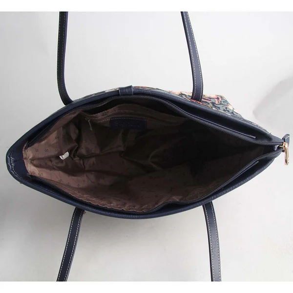 William Morris Strawberry Thief Blue - College Bag - Image 6