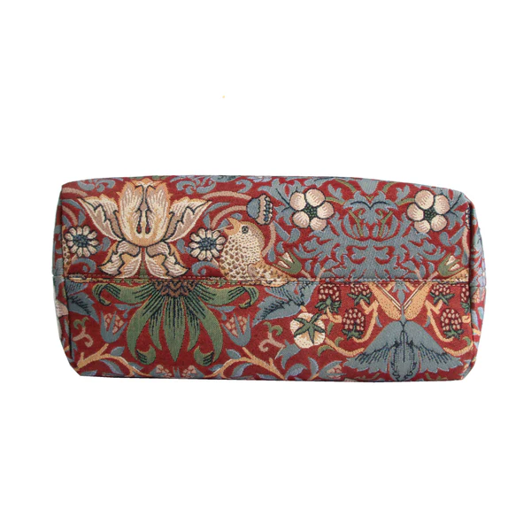 William Morris Strawberry Thief Red - College Bag - Image 4