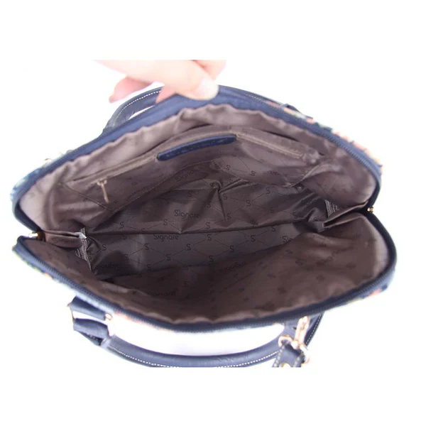 William Morris Strawberry Thief Blue - Convertible Bag - Image 3