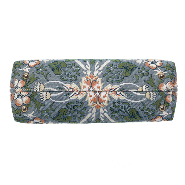 V&A Licensed Strawberry Thief Grey - Convertible Bag - Image 3