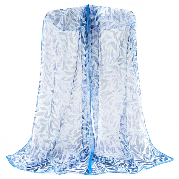 William Morris Willow Bough - 100% Pure Silk Scarf - Image 6